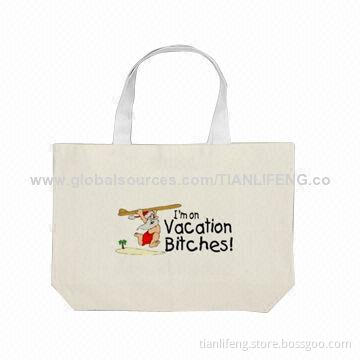 Surfing Santa On Vacation Bag